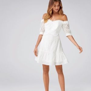 Forever New Megan Spliced Mini Dress US 2